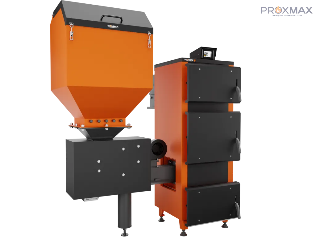 Котел твердотопливный одноконтурный PROXMAX PELLET 32 KW 471L