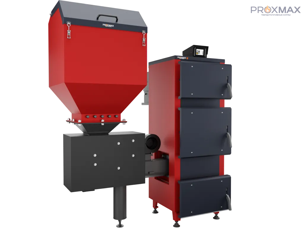 Котел твердотопливный одноконтурный PROXMAX PELLET 50 KW 471L