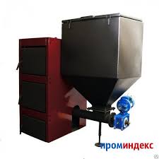 Твердотопливный котел в процессе установки